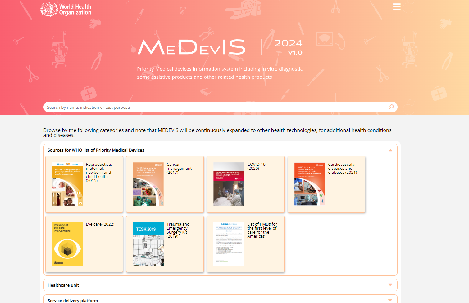 OMS : lancement de MeDevIS, une nouvelle plateforme pour améliorer l’accès aux dispositifs médicaux